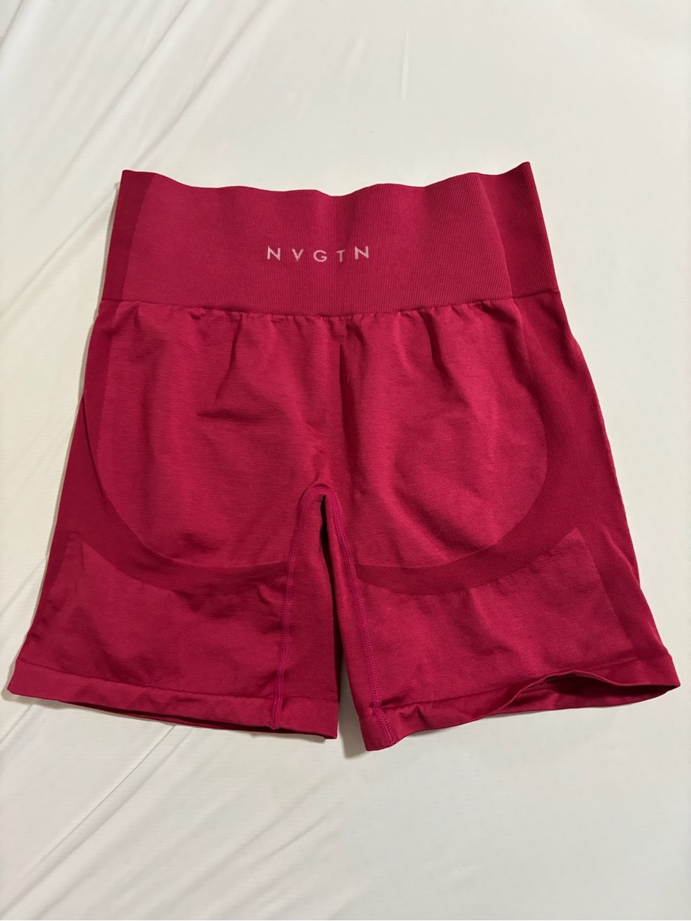 NVGTN High-Rise Berry Pink Performance Bike Shorts